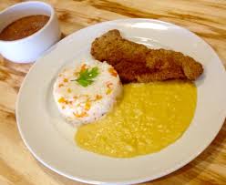 Filé de peixe a ilanesa com molho de milho